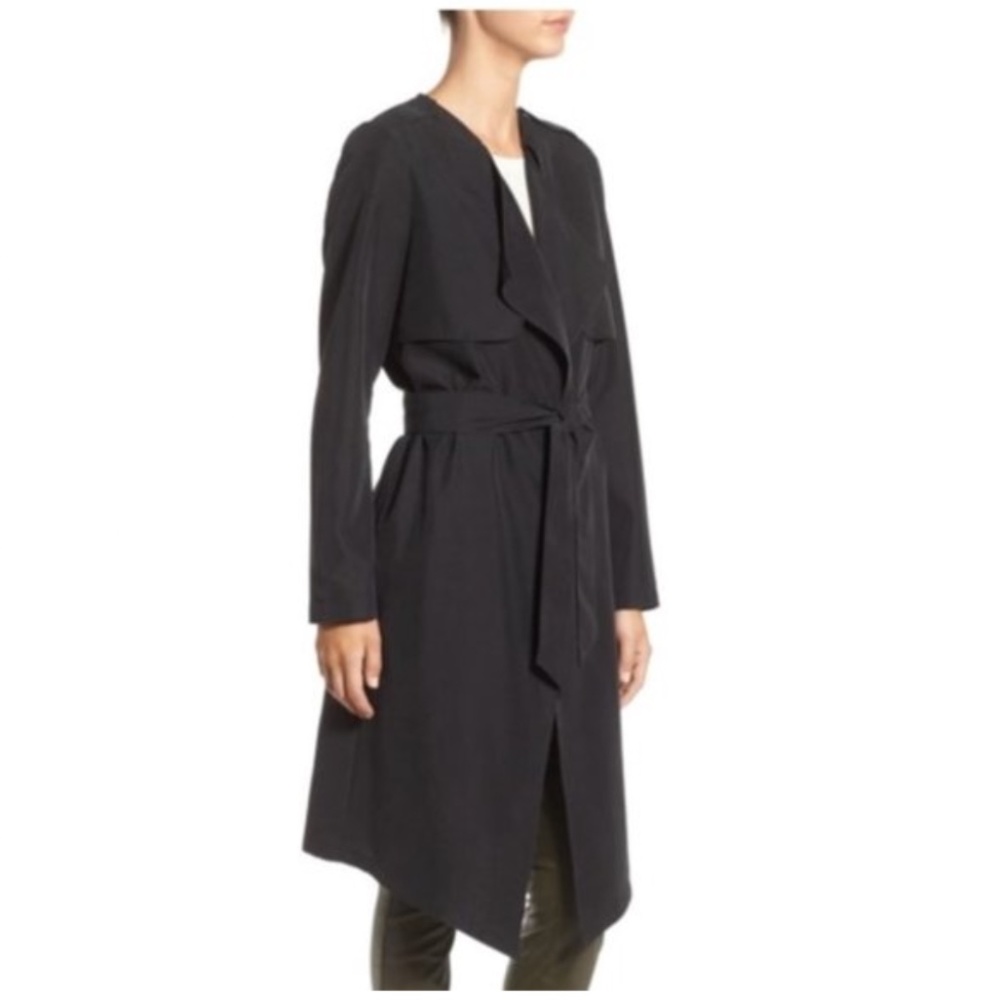 Leith Drape Lightweight Trench Coat